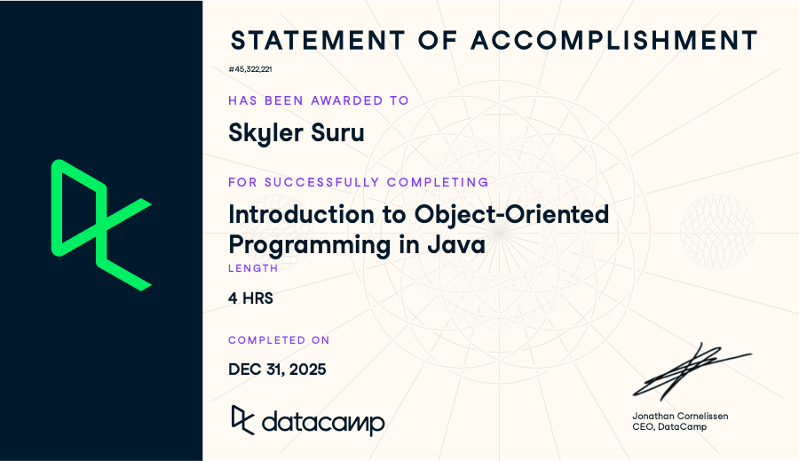 Introduction to Object-Oriented Programming in Java